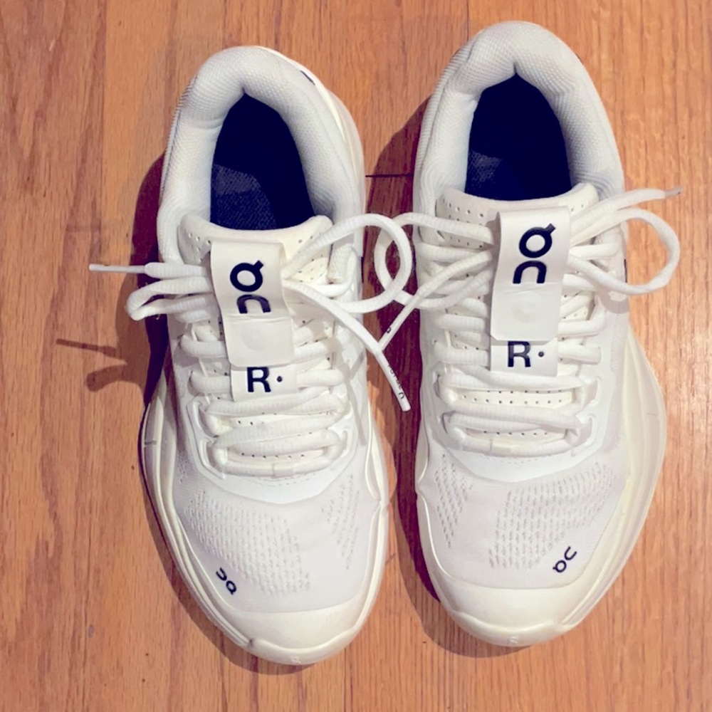 On Running White Athletic Shoes